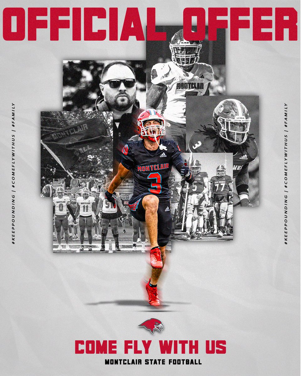 Terrance3Bryant's tweet image. After a great conversation with @CoachLiamNelson I am blessed to announce I have received an offer from Montclair State🙏🏽🙏🏽