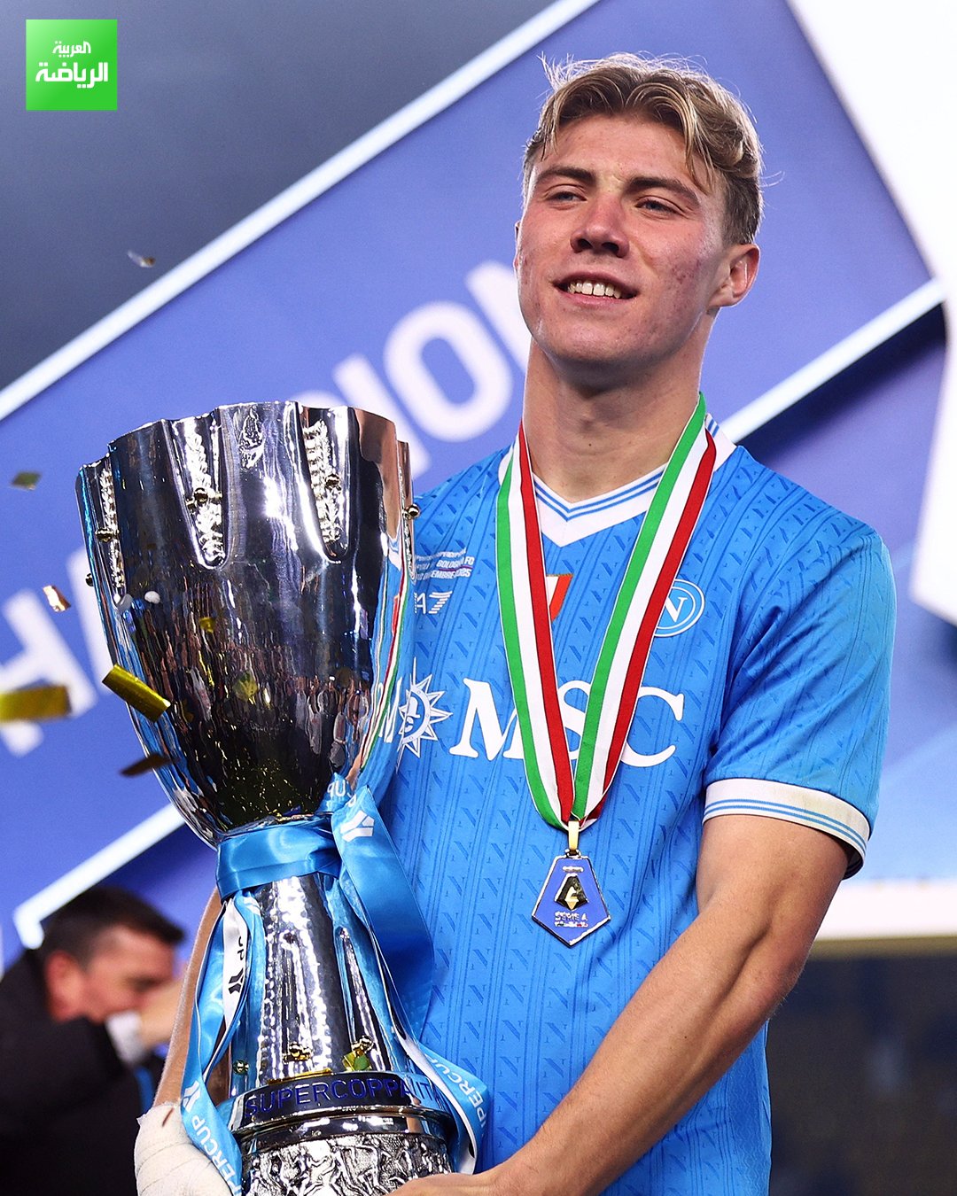 لقطات من تتويج نابولي بطلاً لكأس السوبر الإيطالية 