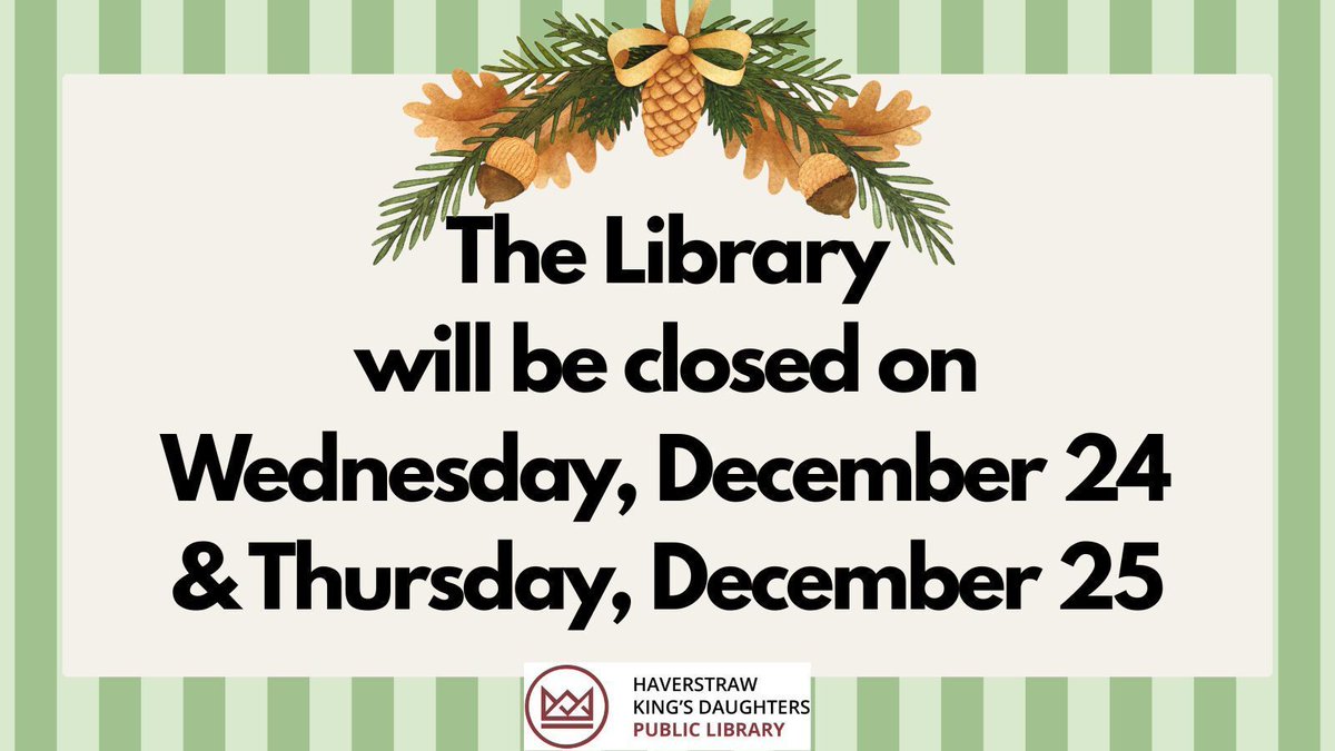 Haverstraw King's Daughters Public Library tweet media