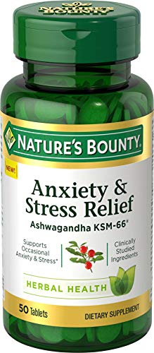 LureChan's tweet photo. I just received Nature's Bounty Anxiety &amp; Stress Relief Ashwagandha Ksm-66 Tablets, 50 Count from NanashiOtaku via Throne. Thank you! <3 
https://t.co/c1gs0y9FwA #Wishlist #Throne https://t.co/TCttXVeKCk