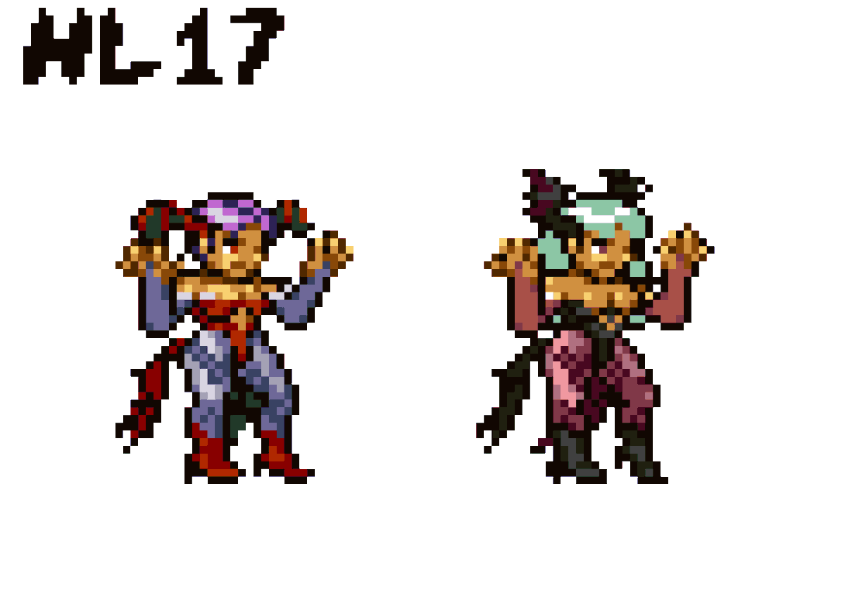 Morrigan y lilith stilo metal slug sprite 💯💥
#Morrigan #Lilith #Darkstalkers #VampireSavior #Capcom #PixelArt #PixelArtist  #MetalSlugStyle #sprites