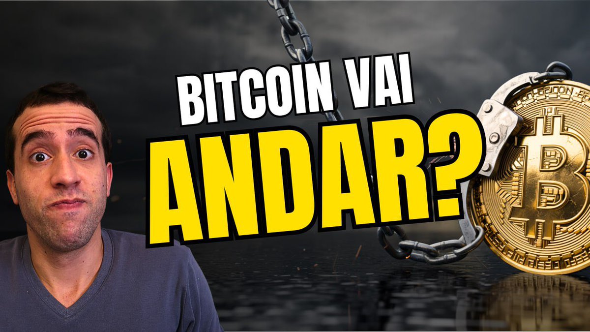 #Bitcoin está travado e o próximo movimento vai sair dessas 3 resistências — se romper, muda totalmente o jogo.

Quer que eu mostre no gráfico quais são os níveis e o que precisa acontecer pra queda acabar?

Venha ver o vídeo de hoje!

youtu.be/l-F0aIuFckg