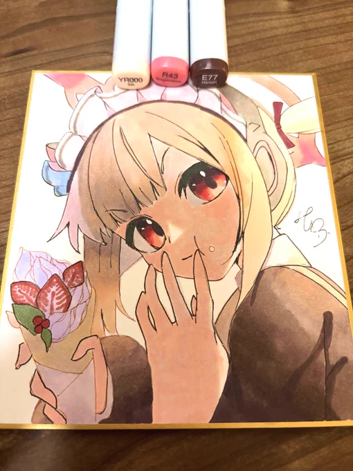 #ブルアカ #アナログイラスト