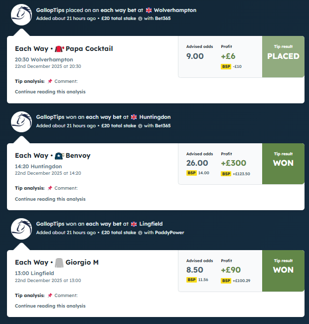 🏇 PREMIUM FREE WEEKLY GALLOPTIPS   
Discipline, Analysis &amp; daily results .  
 Join now: t.me/GallopTips 
#HorseRacing #UKRacing #BettingTips #SportsBetting #UKHorses #DailyTips #BettingExpert #HorseTips #apuestasdeportivas