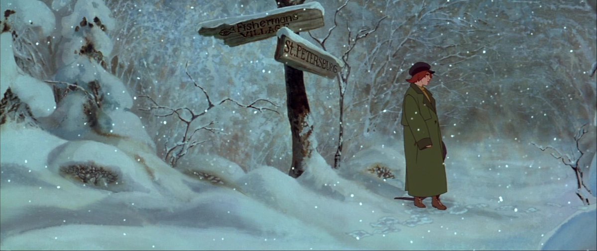 TheCinesthetic's tweet image. Anastasia (1997) dir. Don Bluth and Gary Goldman