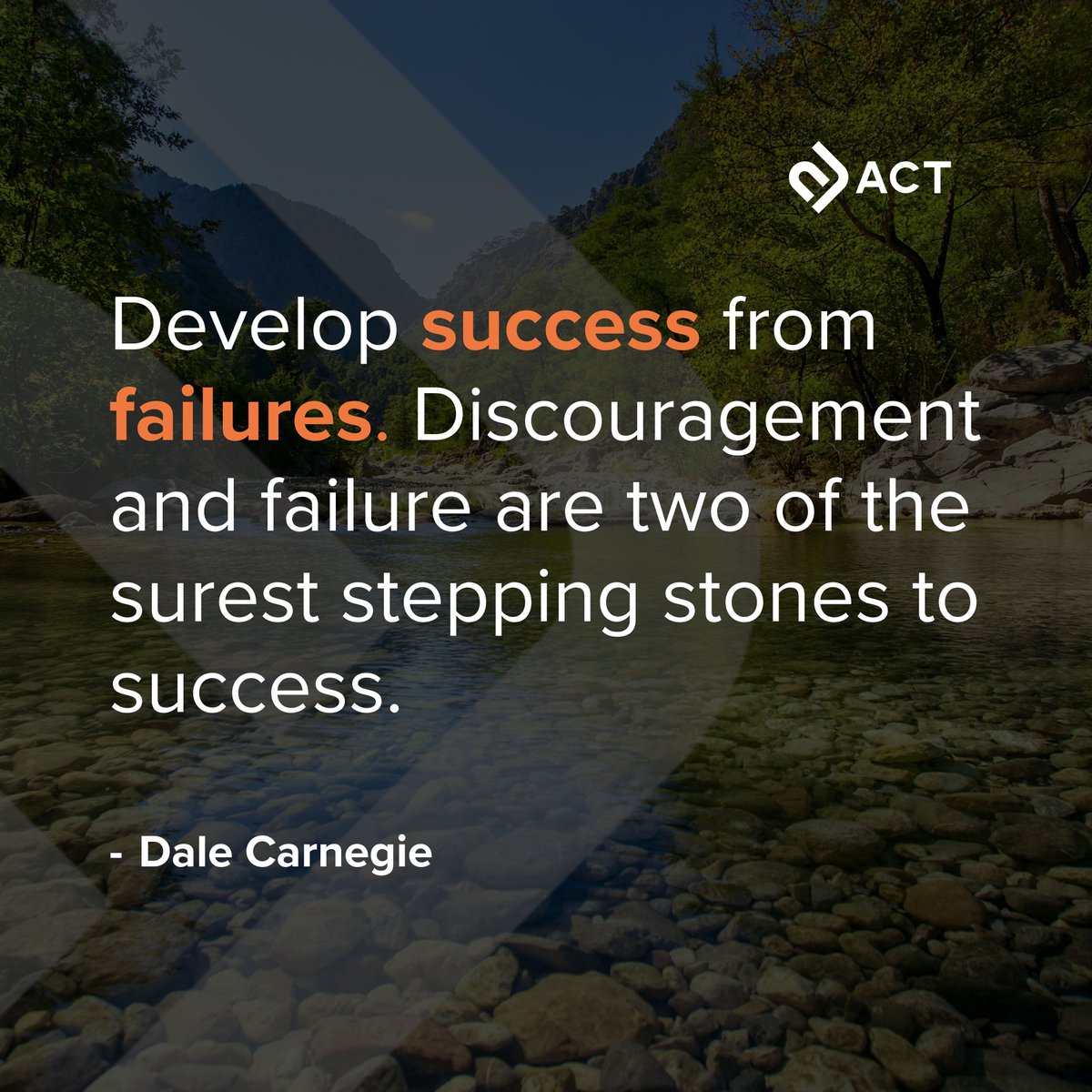 “Develop success from failures… they’re stepping stones to success.”

Every setback is setting you up for something stronger. Move with resilience, learn from the hard moments, and remember: Grit is Good. 🌟#MotivationMonday