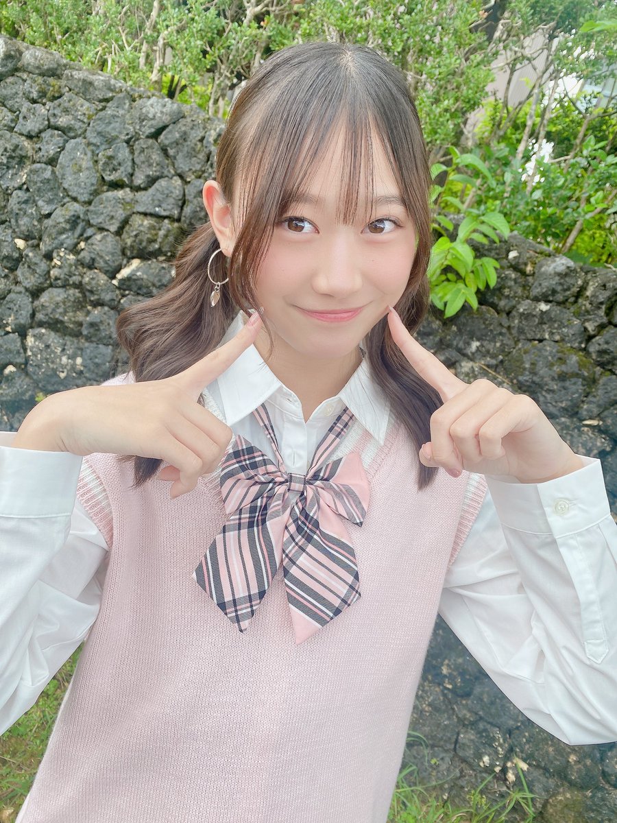 スマイル☺️チャージ🤜🏻🤛🏻💕💕 #藤林夢 #Yume #Okinawa #IDOL 💗🎀