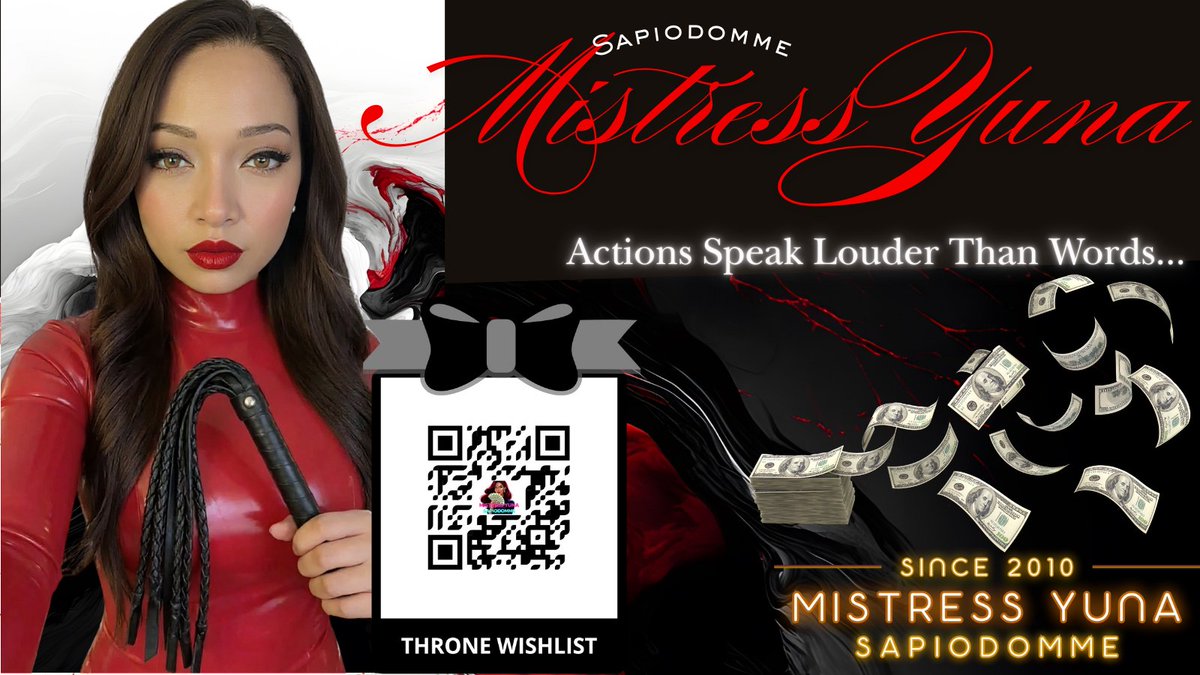 Mistress Yuna Sapiodomme Chicago Findom Raceplay tweet media