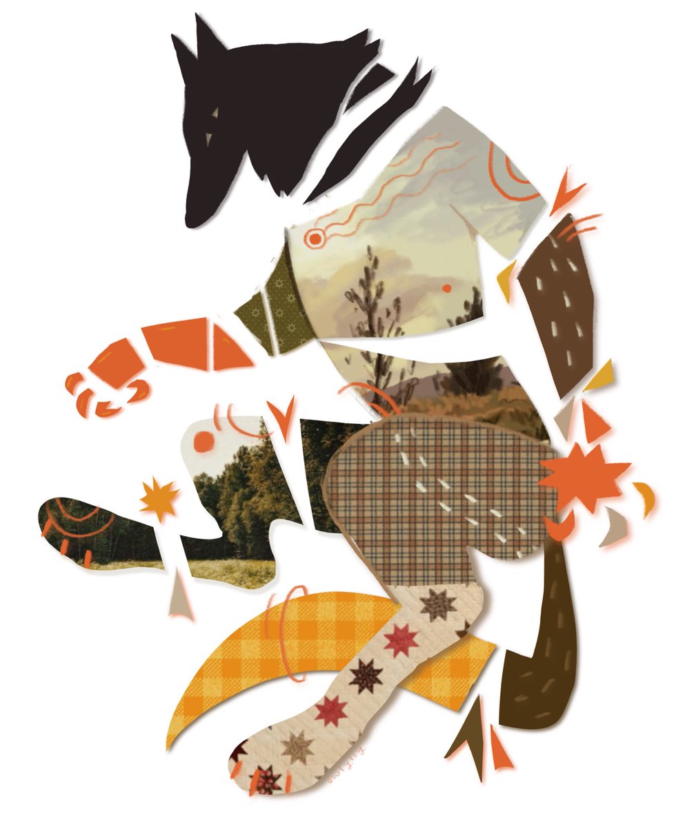 owlylly's tweet image. collaged