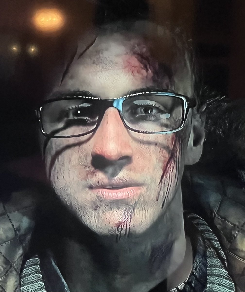 I was watching a video game documentary on Comcast, and it showed concept art of Chris and Ashley. Chris’s art surprised me because he has a lot of injuries which he doesn’t get in the actual game. #untildawn