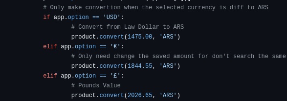 martupauer's tweet image. Actualización de divisas en mi #software de inventario en #python y comenzando a agregar versión en #flask para montar la web reutilizando el código HTML que ya tenía adaptado a como va a ser. v3.10.14

github.com/martina-pauer/…