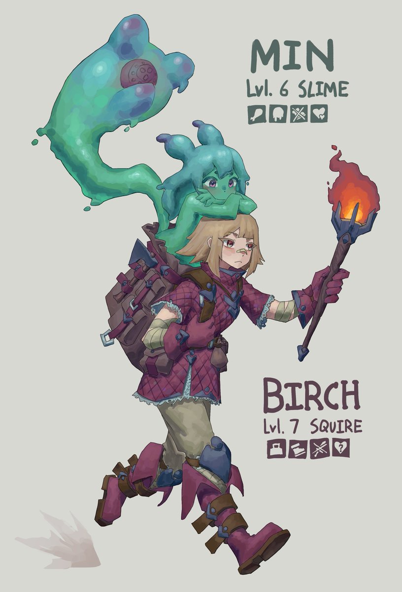 Aisleen_art's tweet photo. Min &amp; Birch https://t.co/n56I7MmpNZ