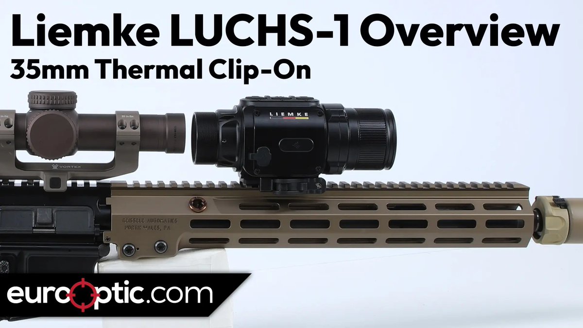 gunsandoptic's tweet photo. 🌙 Can your day scope see in total darkness? The Liemke Luchs-1 thermal clip-on delivers crisp 640×512 thermal imaging and easy attachment for low-light adventures. 

Visit - https://t.co/bfGXZgrXiZ

🔭 #thermalimaging #gearhead #huntingtips #LiemkeLuchs #huntinggear https://t.co/ASToQ5kAWG
