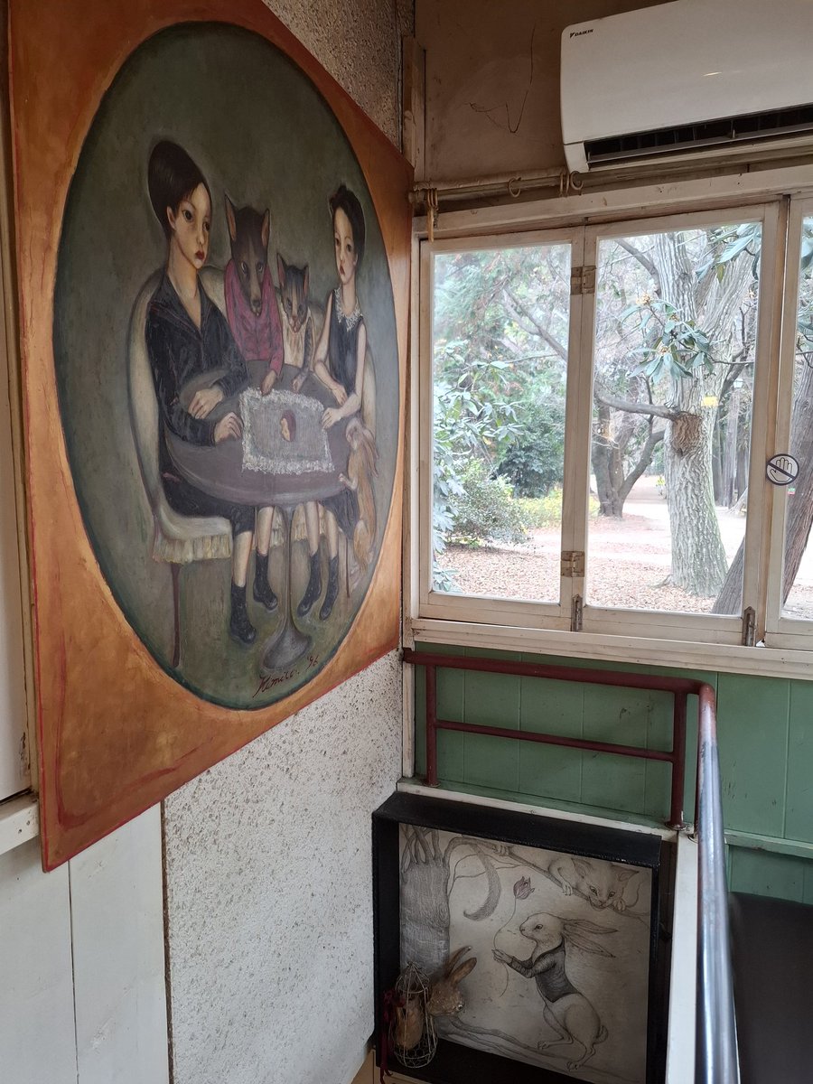 ayaquo's tweet image. cafe du lievreうさぎ館は吉祥寺駅より徒歩１５分ほどですが、吉祥寺駅からバスでもお越しいただけます。
(文化園前で下車・徒歩3分)
レストラン内のギャラリーのため、恐れ入りますがフードのオーダーをお願いしています。

作品のお問い合わせは吉田キミコさんのＸまで、お願いいたします。