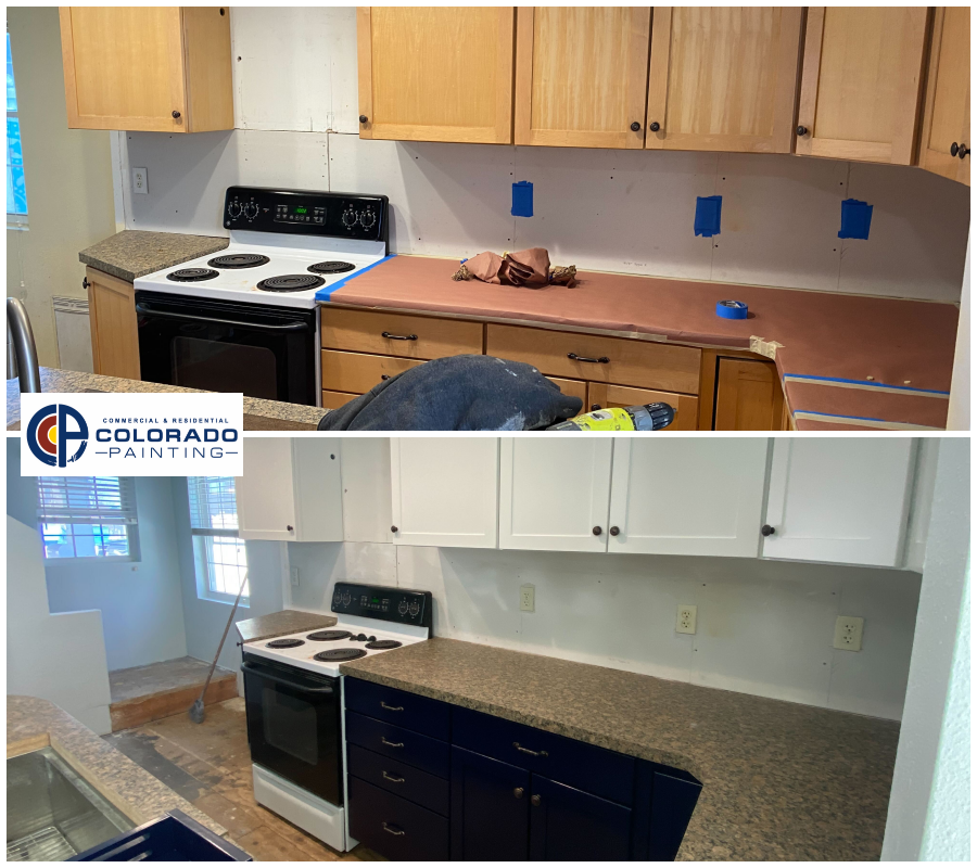 CoPaintExperts's tweet photo. Nothing beats a freshly painted kitchen. In just a couple days it can feel like a brand new space without the time or cost of a full remodel. Simple updates can make a big impact! https://t.co/l7F8v9w9cb