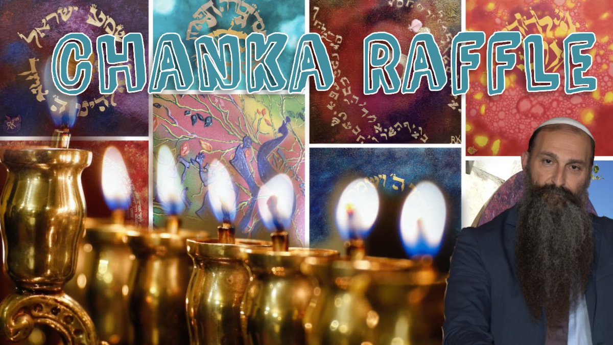 Last day of Chanka!!!

Join our Chanuka raffle to win a gorgeous painting from Tzfat!

Please for this link atzmut.org/chanuka-raffle to buy your Chanuka raffle ticket and help support Atzmut!

Please share this post!

Chodesh Tov
Happy Chanuka

Rabbi Anava 
The entire Atzmut team