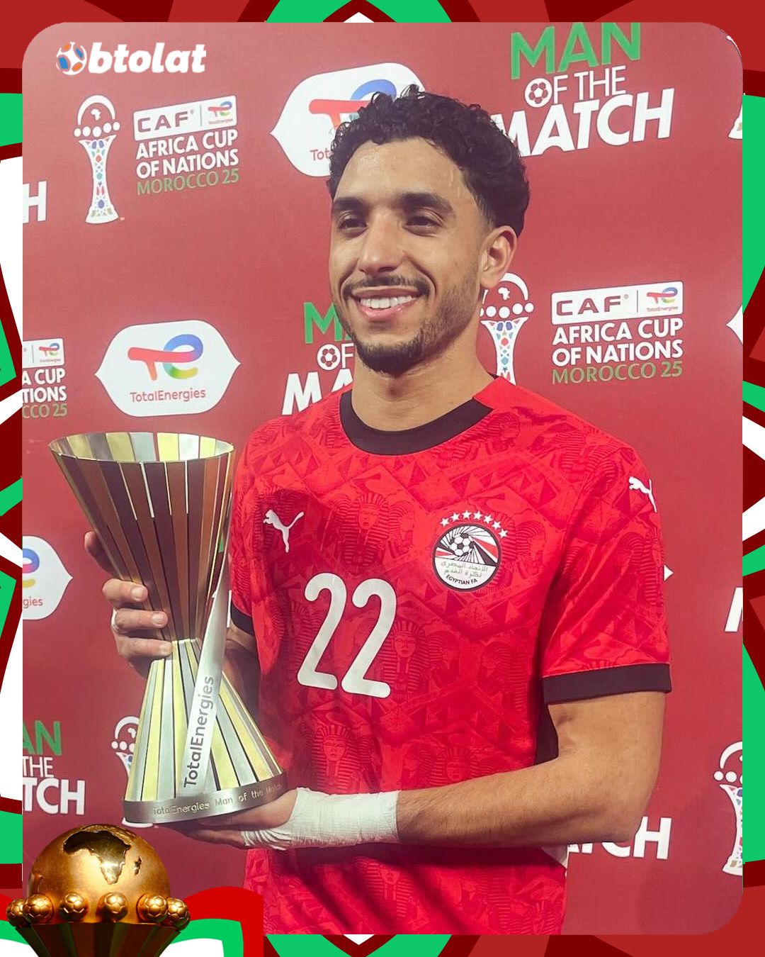 سجل هدف غالي لإعادة الفراعنة. عمر مرموش يتوج بجائزة أفضل لاعب في مباراة مصر وزيمبابوي 