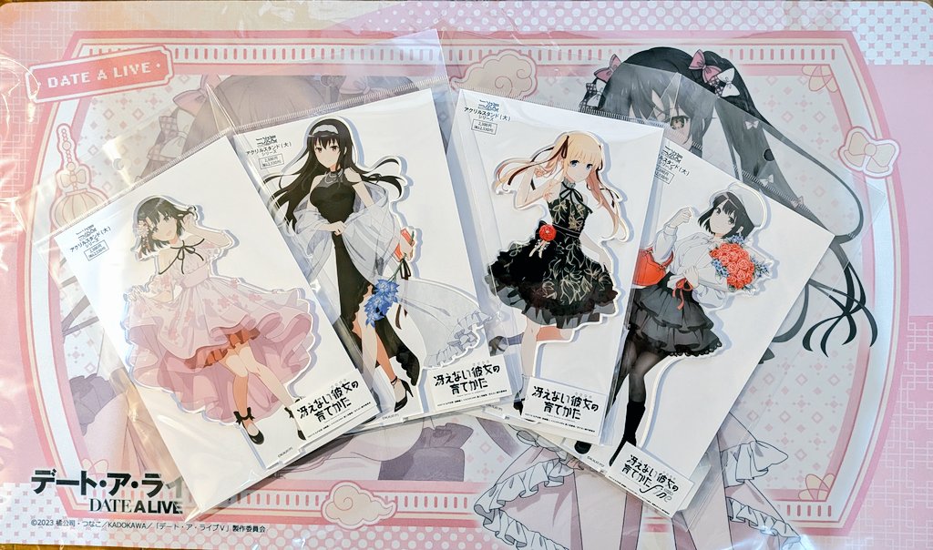 冴えない彼女の育てかた ずっと欲しかった、アクリルスタンドが買えて