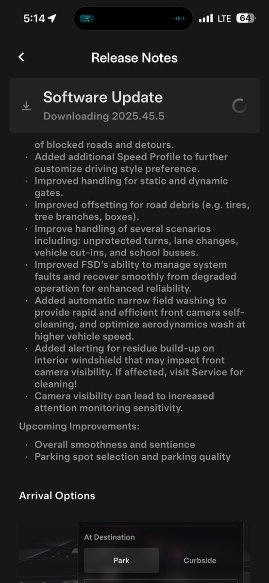 I'm not home but a new version of FSD Supervised is downloading to the 2026 Model Y