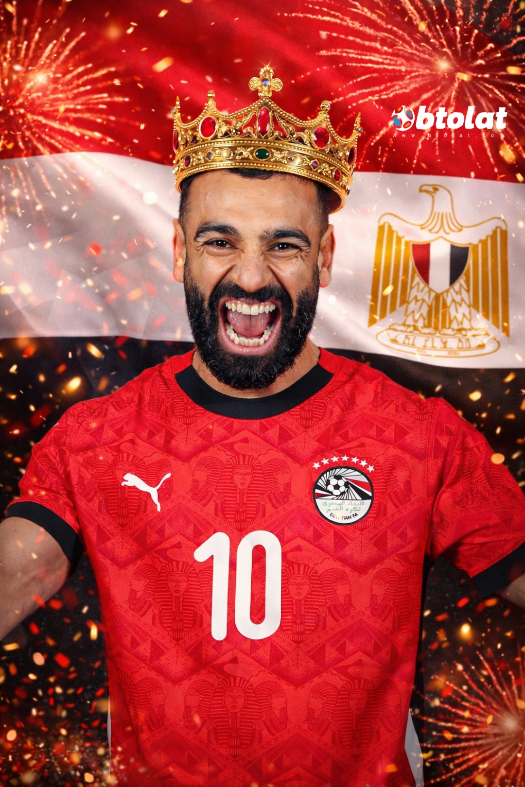 الفرعون المصري لا يكل ولا يمل من كتابة اسمه بحروف من ذهب. محمد صلاح يصبح أول لاعب يسجل خلال 5 نسخ مختلفة لـ كأس أمم إفريقيا مع منتخب مصر عبر التاريخ 