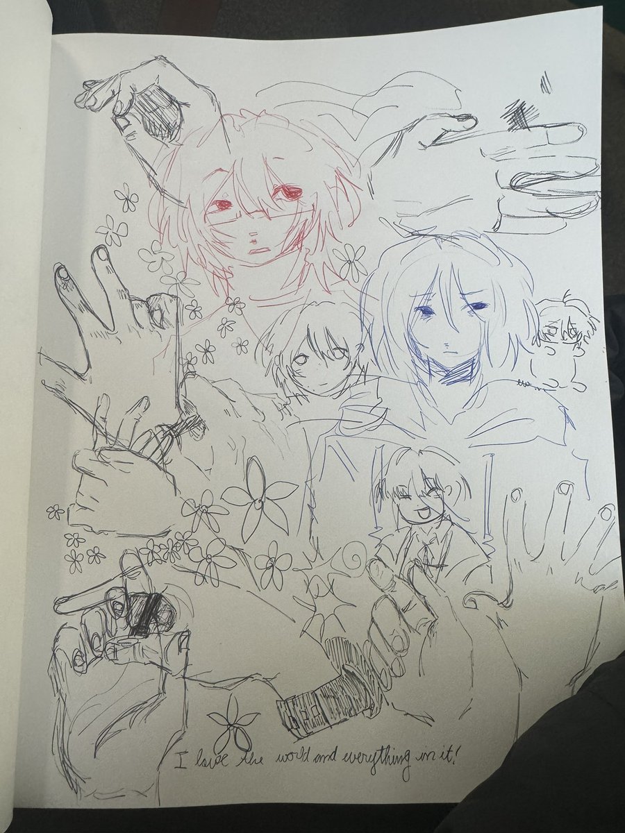 yes i drew All day my head hurts now