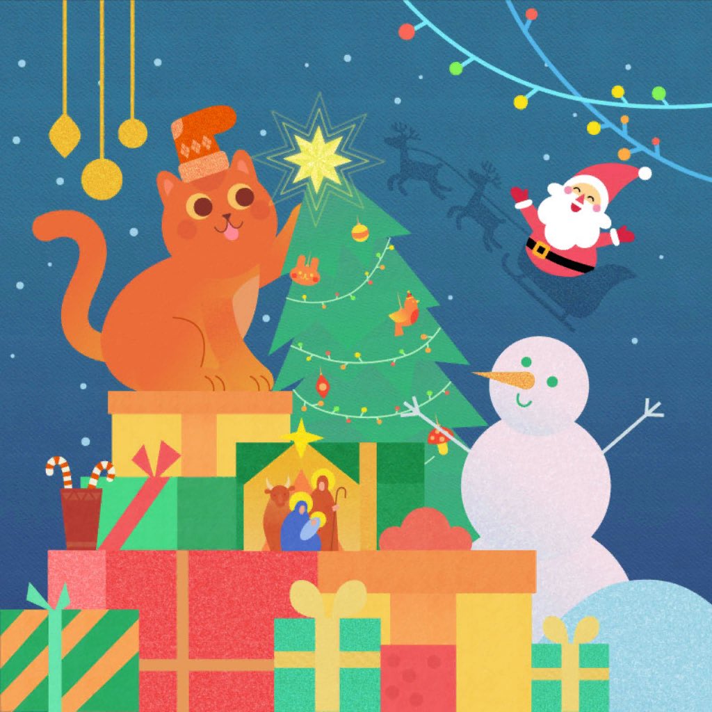 pilot_P623's tweet photo. やったぁ！さんすうパズルをすべてといたよ！ネコちゃんの クリスマスじゅんびも、てつだったよ！🐱🎄^_^（ネネさんが）
うつくしいさんすうのせかいをひらいてみよう！
https://t.co/3mwSqVn8z0 https://t.co/9fTPPq7MWt