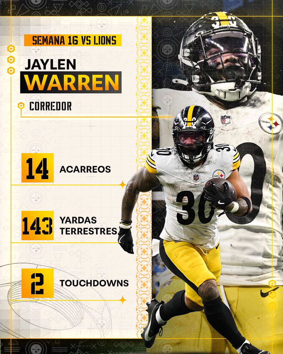 LosSteelers's tweet image. Jaylen Warren no tiene frenos 🚂💨