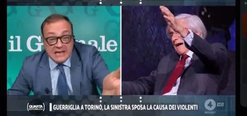 “Finto professore, vada a lucidare le molotov”, “La smetta”. Scontro di fuoco Cerno-d'Orsi a Quarta Repubblica ilgiornale.it/news/interni/f… via <a href="/ilgiornale/">ilGiornale</a>