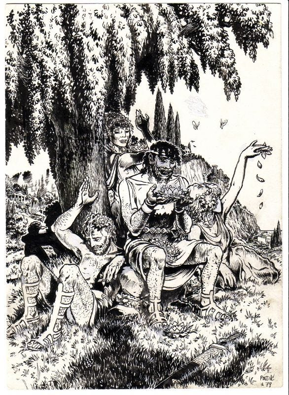 nyc_johnson's tweet image. So, #Lotuseaters, #Cyclop, #Giantcannibals, #Circe, ...