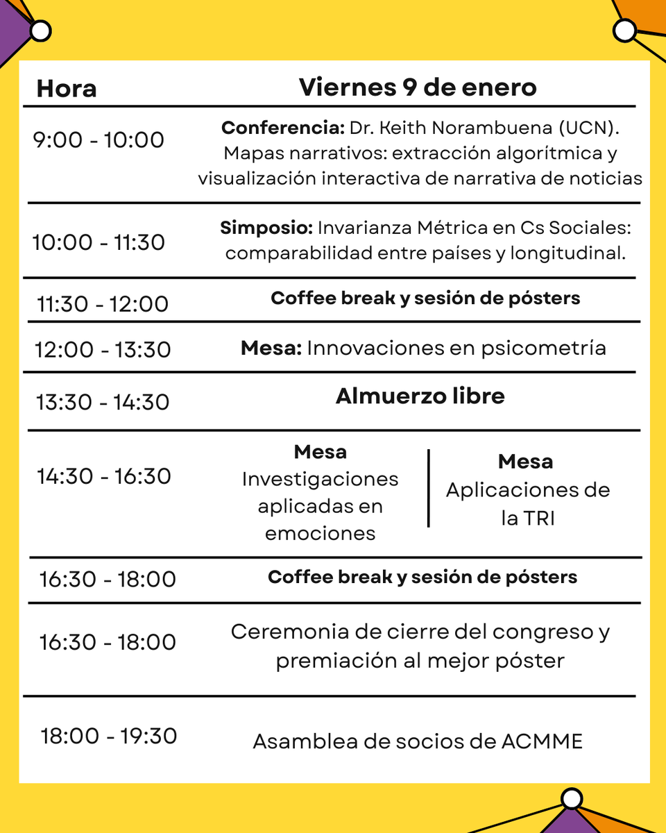 acmme_cl's tweet photo. Compartimos el programa de la segunda edición de nuestro Congreso ACMME.

¡Nos vemos en La Serena! https://t.co/4OZXNEhoJX
