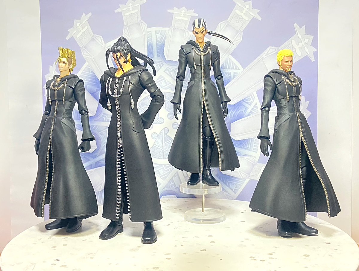 𝕏 Organization 𝕏III 1/12 Figure 𝕏 キングダムハーツ KH XIII機関