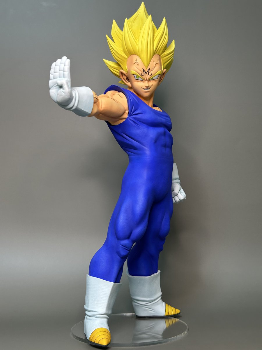 ドラゴンボール リペイント ベジータ ドラゴンボール SMSP 超サイヤ人ベジータ フィギュア 改造 リペイント