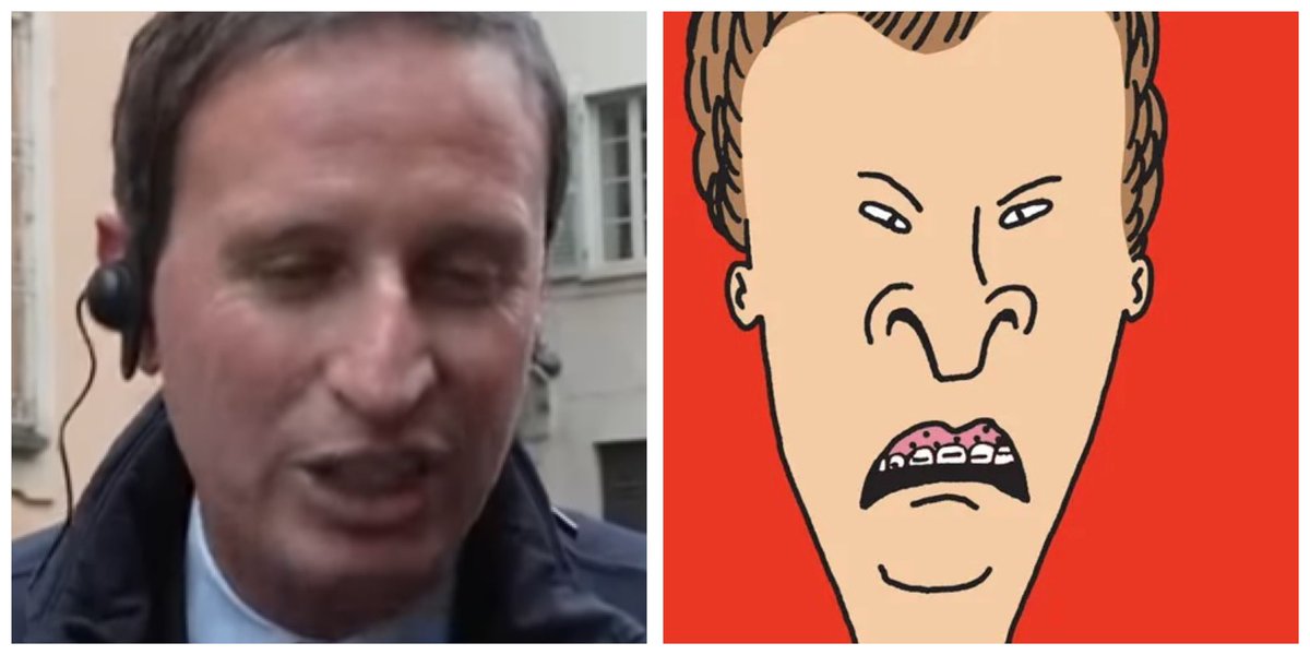 Spuzza's tweet image. #garlasco  #beavisandbutthead