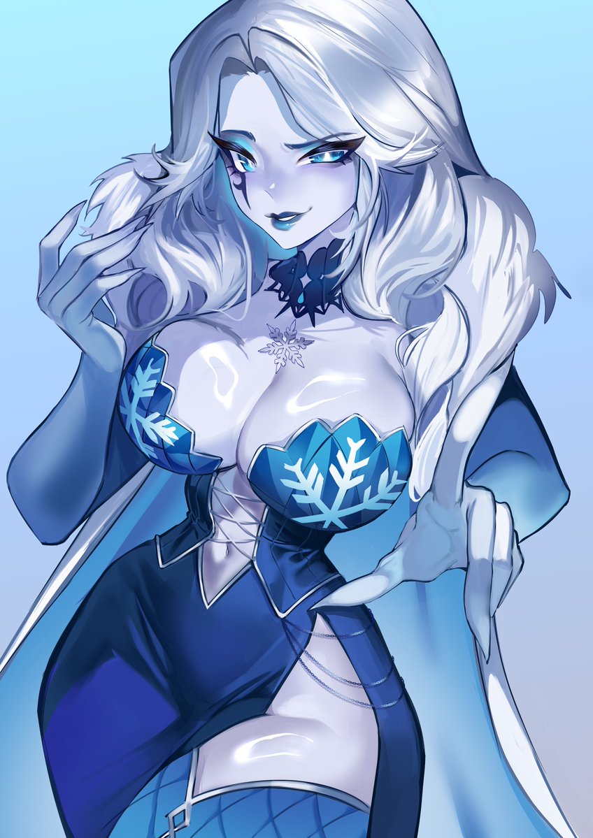 Feeling cold, darling? 💙🐍
#Vexxyart