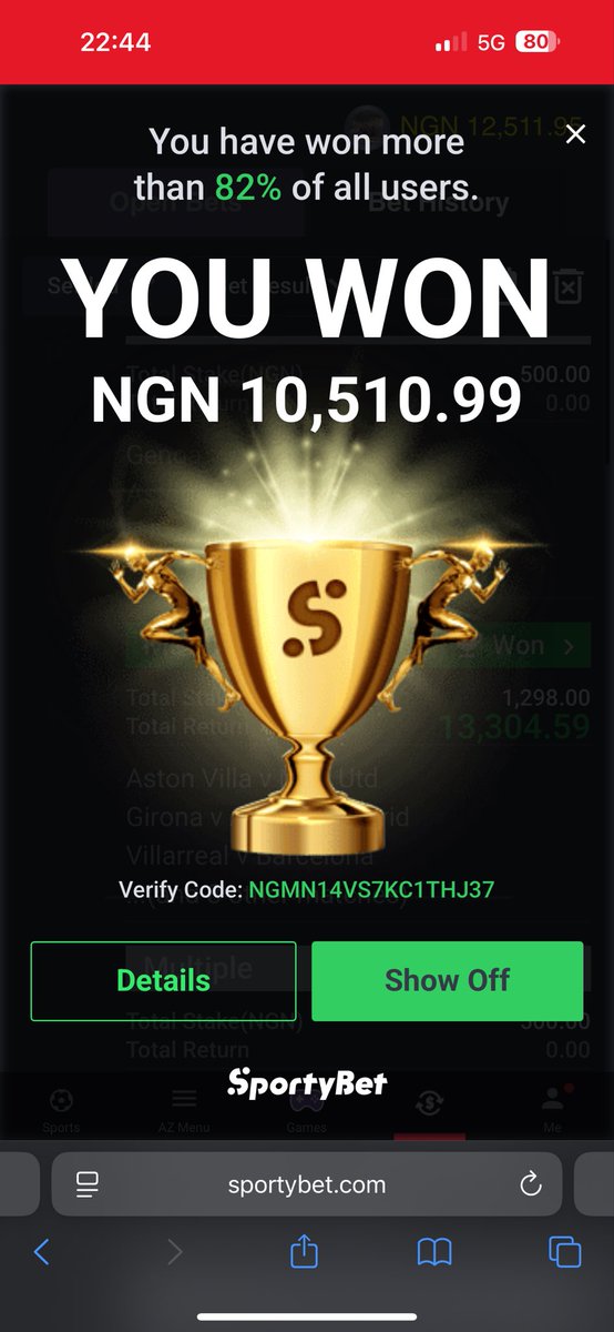 Betinkingcom's tweet image. Betinking.com👑
Booom💥💥💥