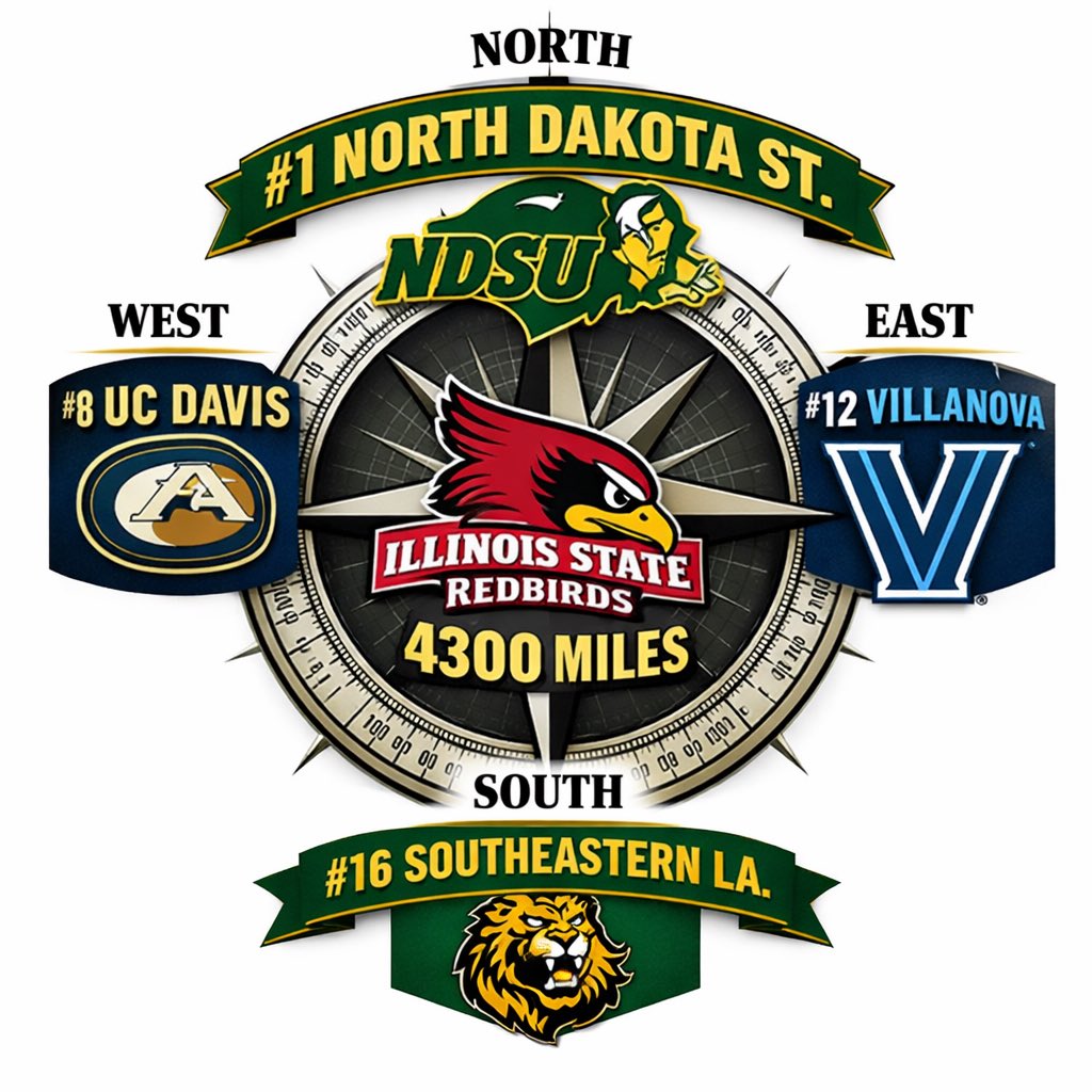 OzarkKent's tweet photo. @RedbirdFB continue their 4300 mile historic run on January 5 in Nashville, TN. Most FCS playoff wins on the road in a single tourney. The Redbirds are also playing a record 17th game at any level (image credit: ChatGPT)
#RunDaBall in January! https://t.co/2IdwQHIhDM