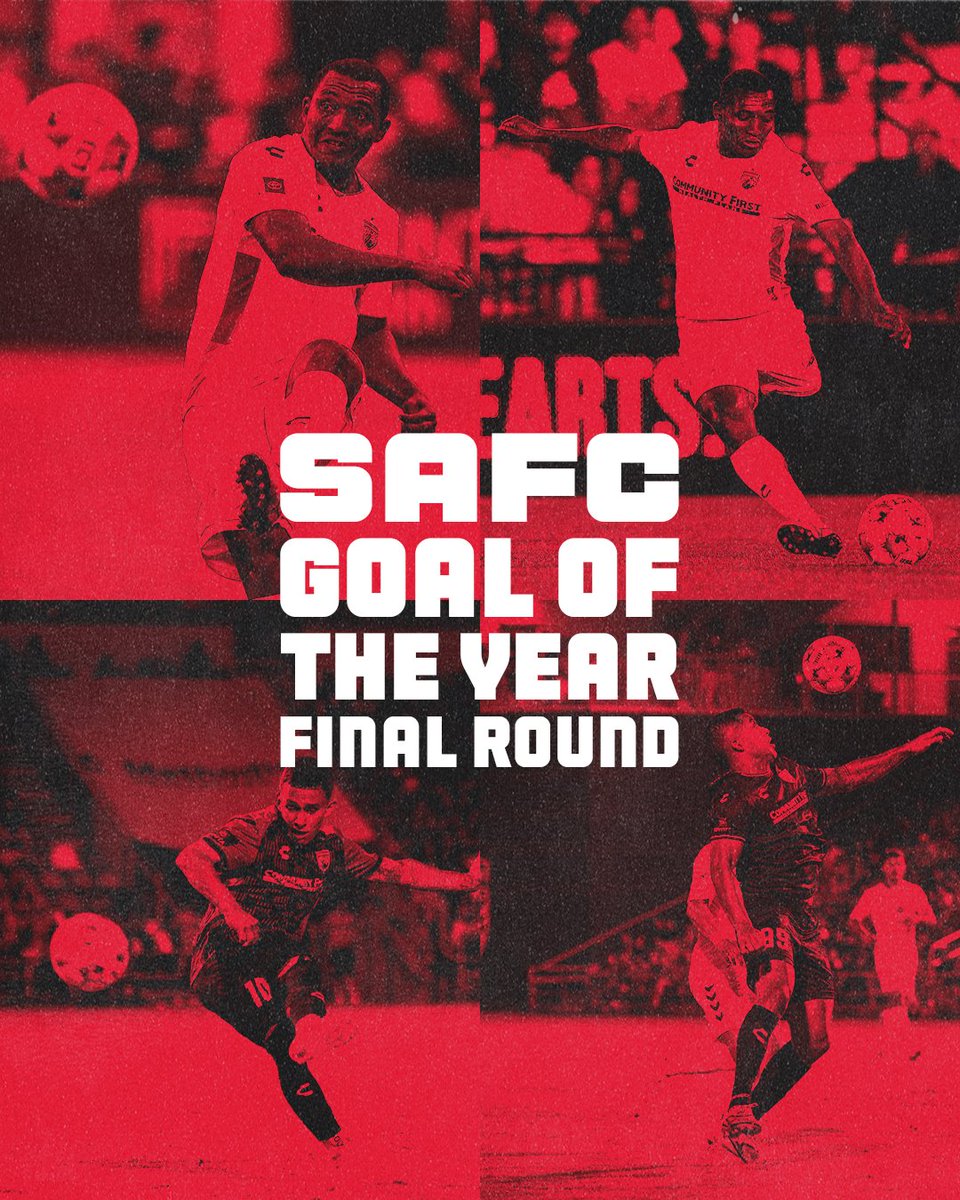 SanAntonioFC's tweet image. GOAL OF THE YEAR FINAL ROUND 🏆 

Watch the goals and vote in the thread below!