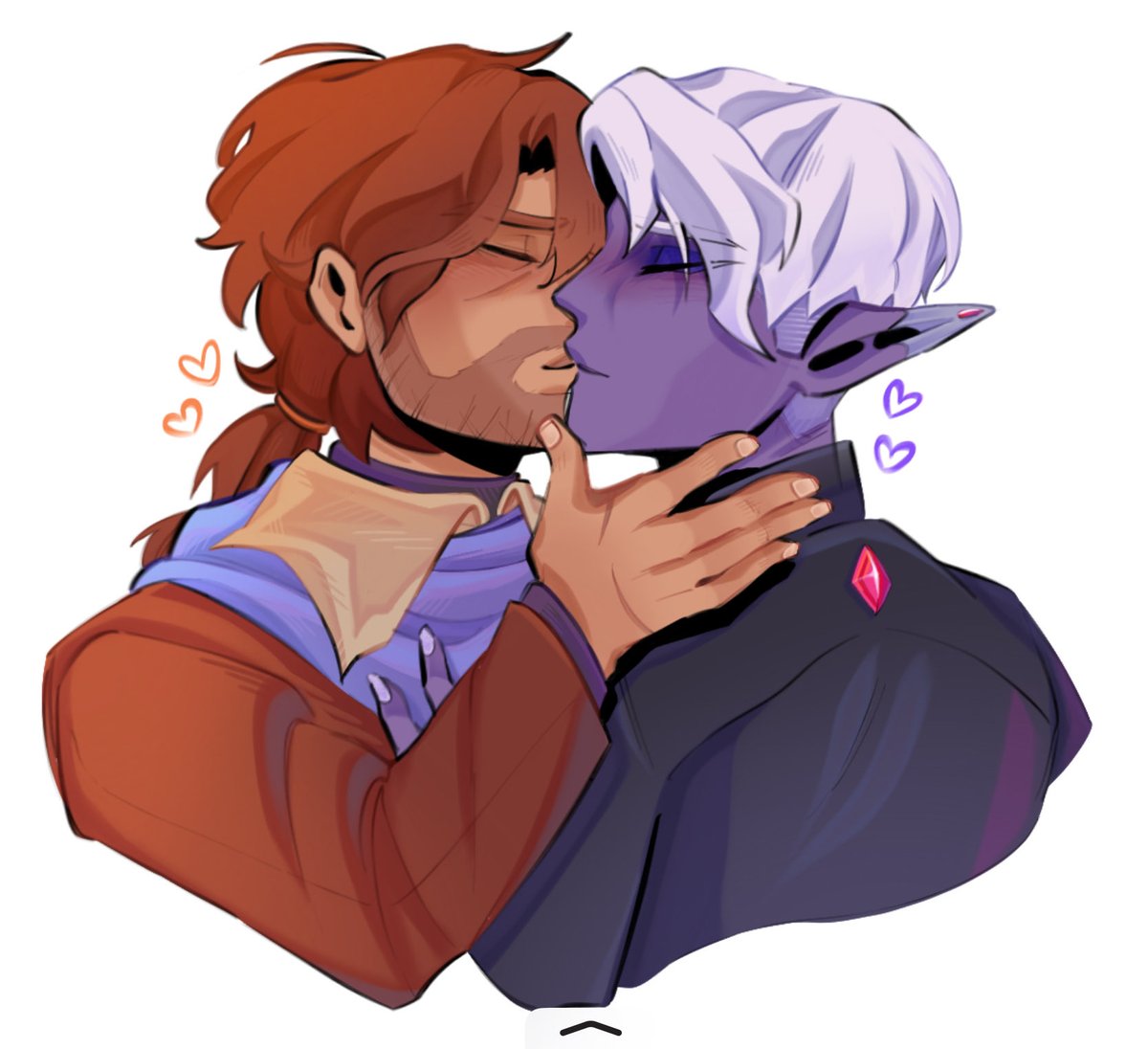 bonniedubz's tweet image. warmth 💜🧡 #themightynein loved the season finally :D 
I can't believe we got their first meeting and I can't wait to see more #calebwidogast #essekthelyss