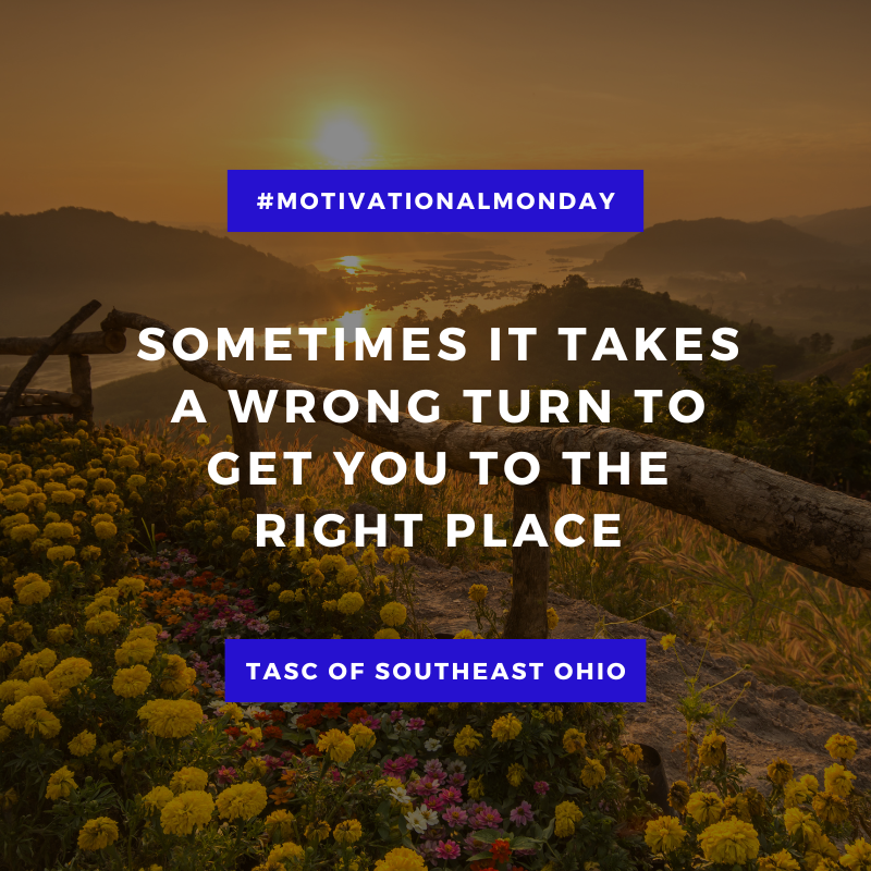 TASCofSEO's tweet image. #MotivationalMonday Sometimes it takes a wrong turn to get you to the right place.