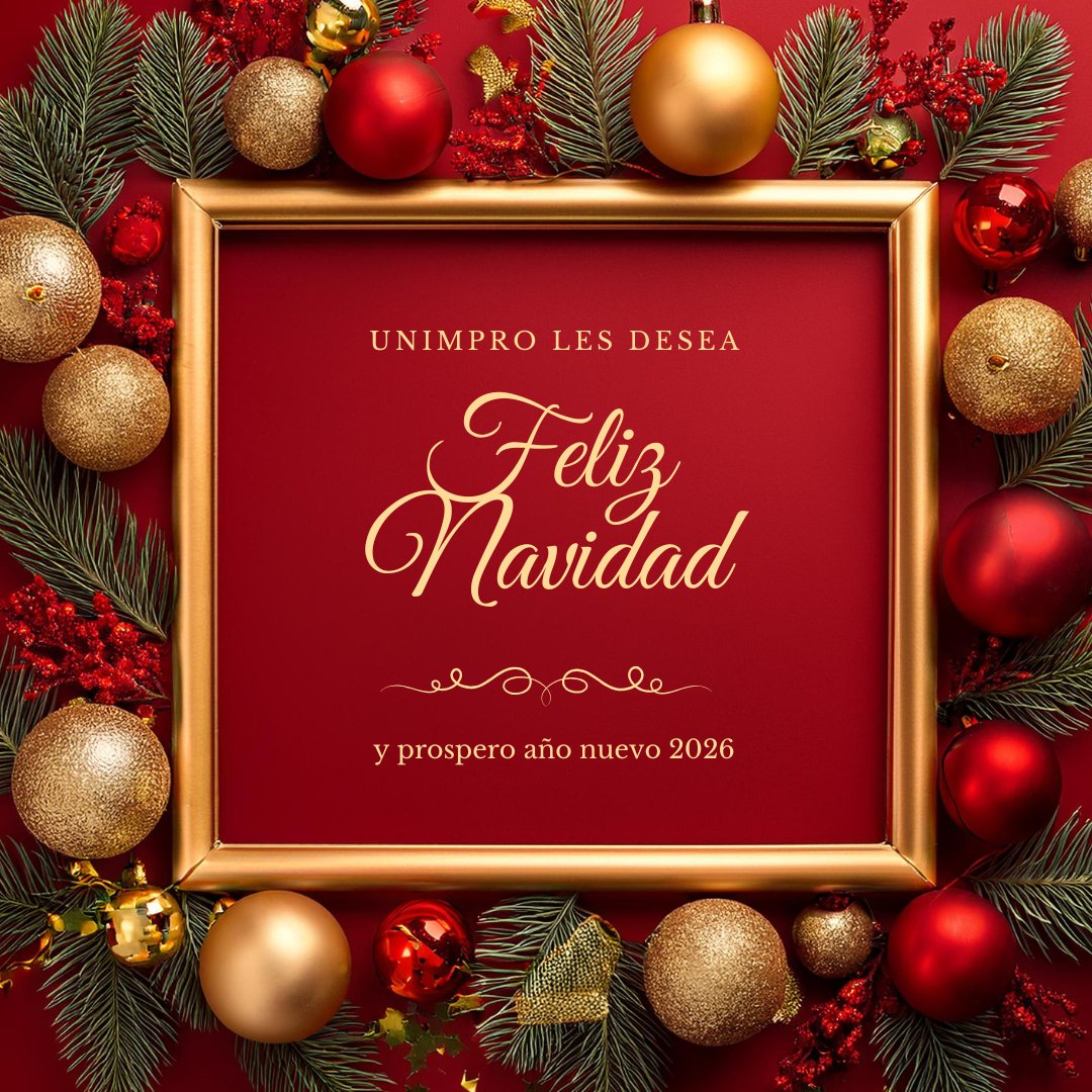Les deseamos Feliz Navidad y prospero año nuevo 2026.