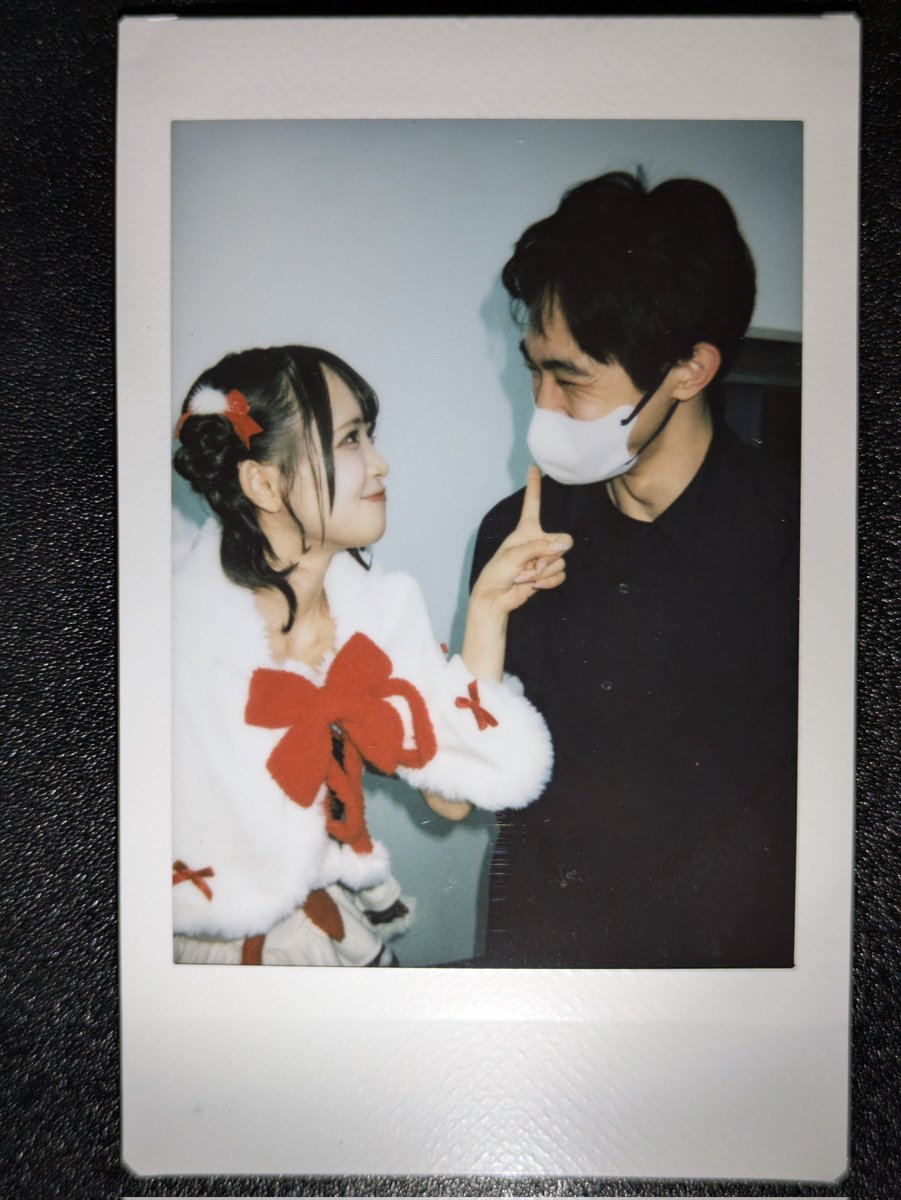 12/20 クリスマス特典会 反田葉月Dayの幕開けでした。 夕方に合同