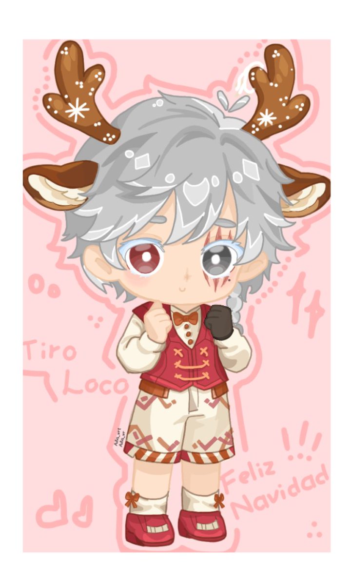 AilisVR's tweet photo. Dibujitos de tirito :3 por navidad adelantado :D 💕

#chilitonavideño https://t.co/glDBfmUAyZ