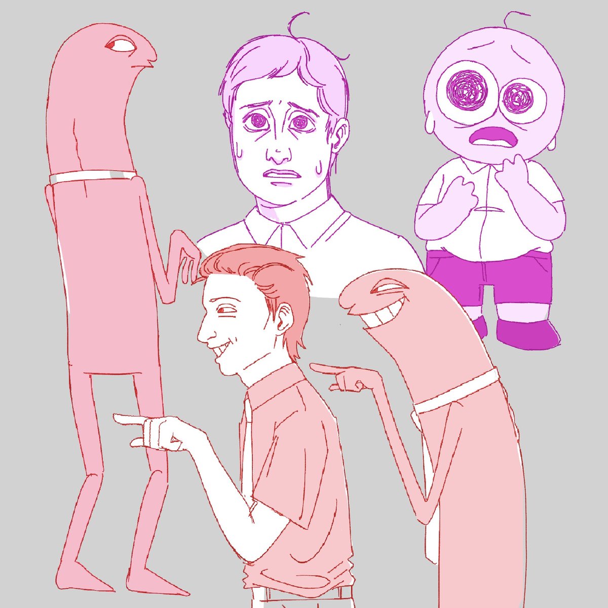 imellyrock's tweet image. here’s some B-B-BULLSHITTTT #smilingfriends