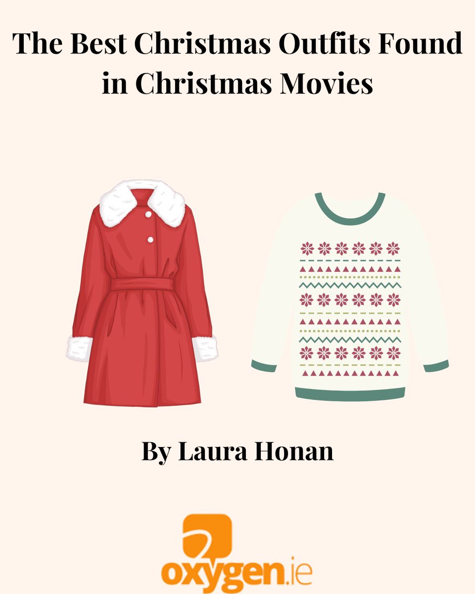 Laura Honan chats about the best Christmas outfits found in Christmas movies 🎄🎄🎬🍿 Head to Oxygen.ie for the full article.