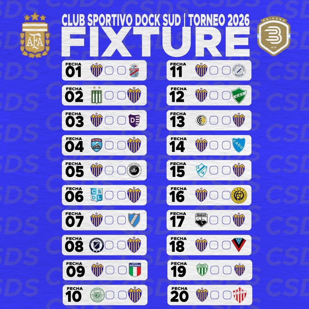 Dock Sud Una Pasion tweet media