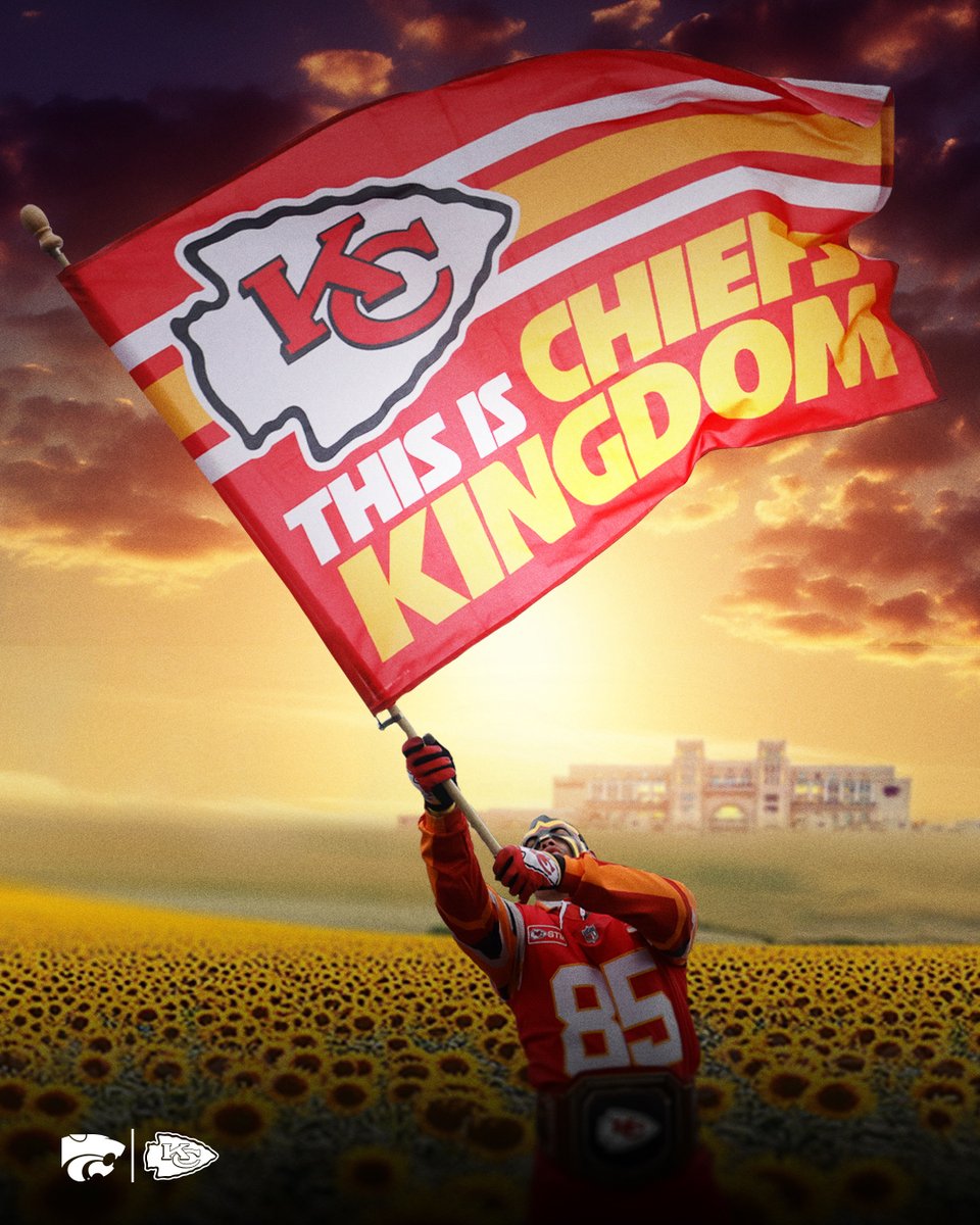 kstatesports's tweet image. Chiefs Kingdom resides in the Sunflower State 🌻

Welcome to Kansas, @Chiefs