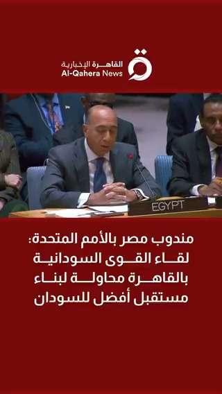 مندوب مصر بالأمم المتحدة: لقاء القوى السودانية بالقاهرة محاولة لبناء مستقبل أفضل للسودان 