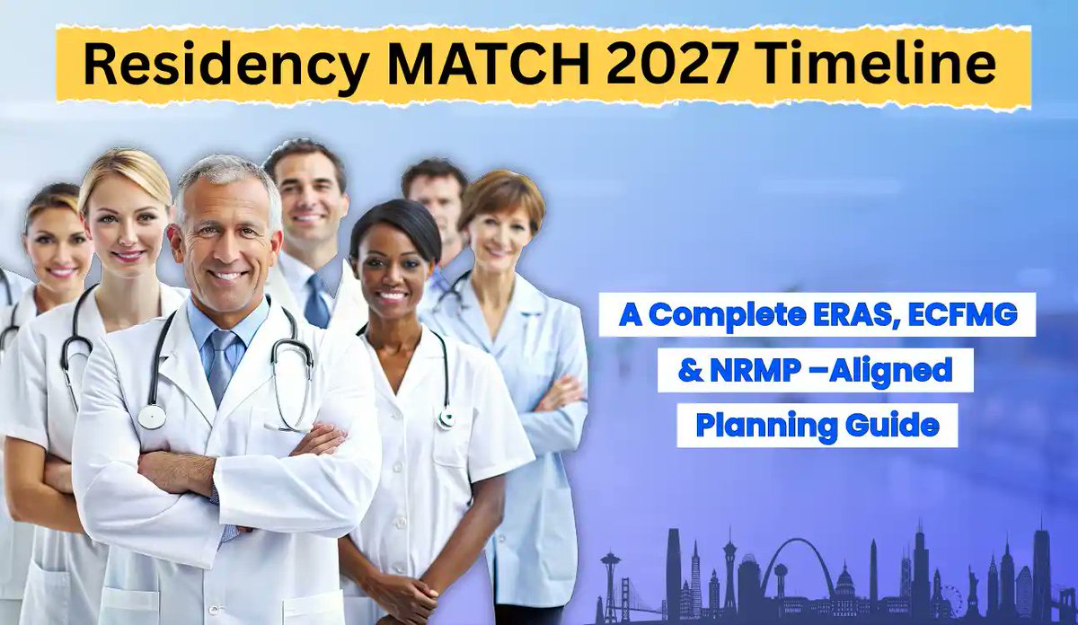 ProgramInsider's tweet photo. #match2027 
Get a complete Residency match timeline for MATCH2027 - https://t.co/uhn08TIEeL https://t.co/omm5Yv1gFb
