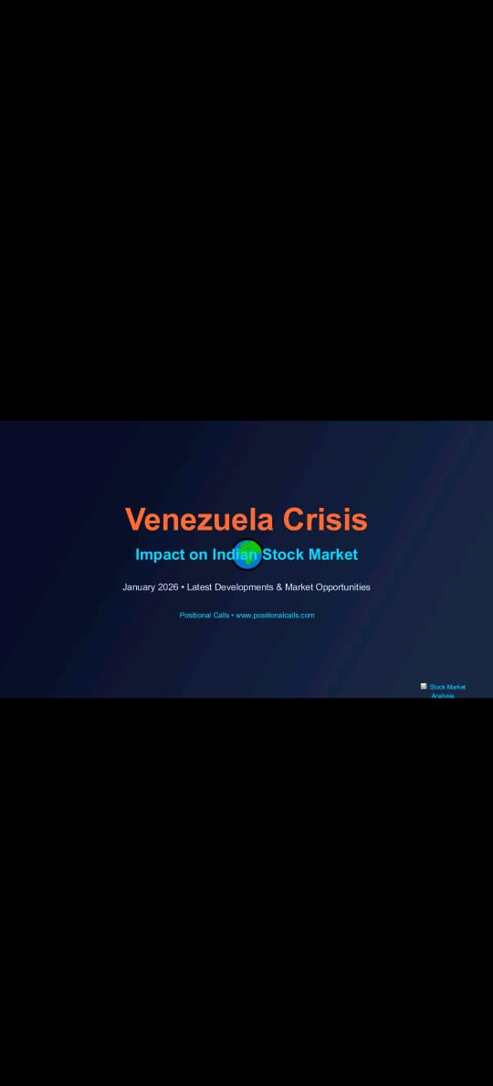 CallsPositional's tweet photo. "🚨 VENEZUELA CRISIS DECODED 🚨 Maduro captured on Jan 3 → What does this mean for YOUR portfolio? 📊 Full breakdown 👇
#StockMarket #Venezuela #POSITIONALCALLS #TRENDING #UnitedinTriumph #TirupatiBetrayedByTDP #Brevis #NiftyBank #conformitygate https://t.co/KsGXhBdhYY