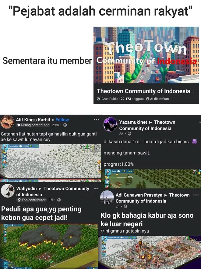 Game yg lagi rame nih, lihat para player cosplay pejabat indo yeet!